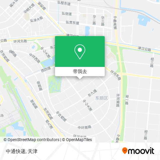 中通快递地图