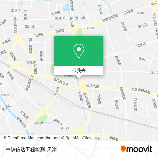 中铁信达工程检测地图
