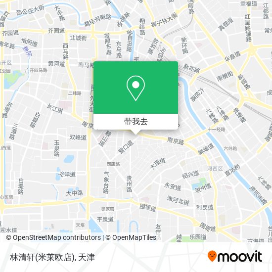 林清轩(米莱欧店)地图