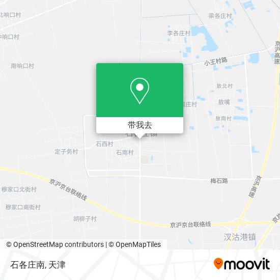 石各庄南地图