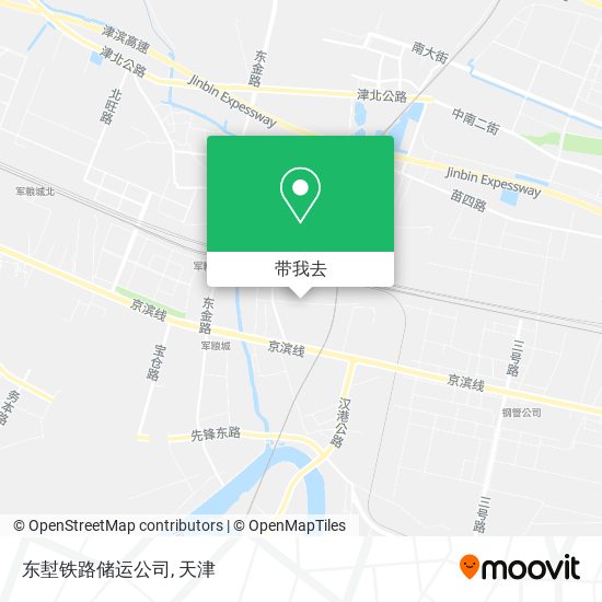 东堼铁路储运公司地图