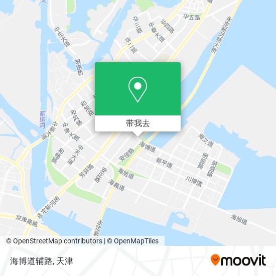 海博道辅路地图