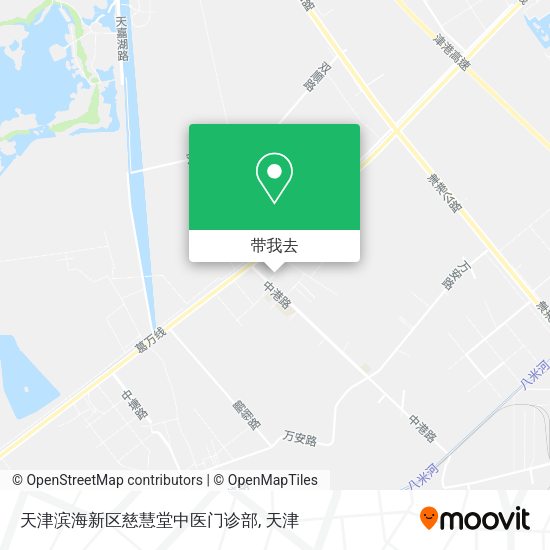 天津滨海新区慈慧堂中医门诊部地图