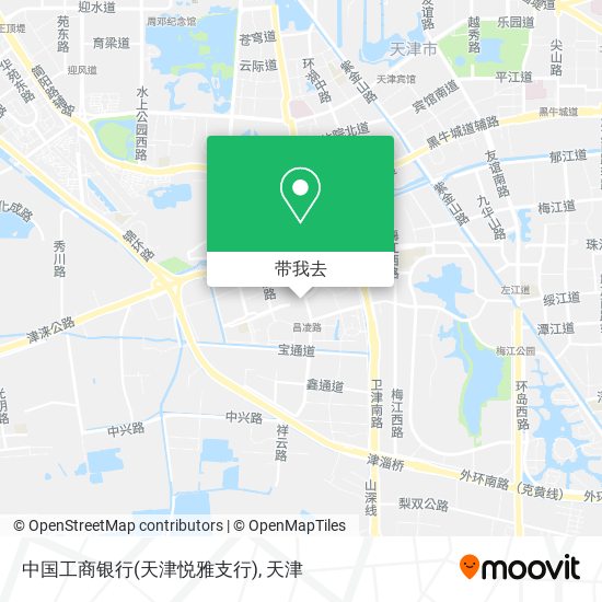 中国工商银行(天津悦雅支行)地图