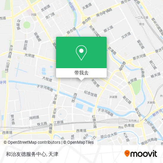 和治友德服务中心地图