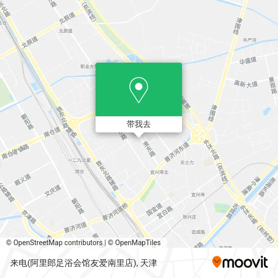来电(阿里郎足浴会馆友爱南里店)地图