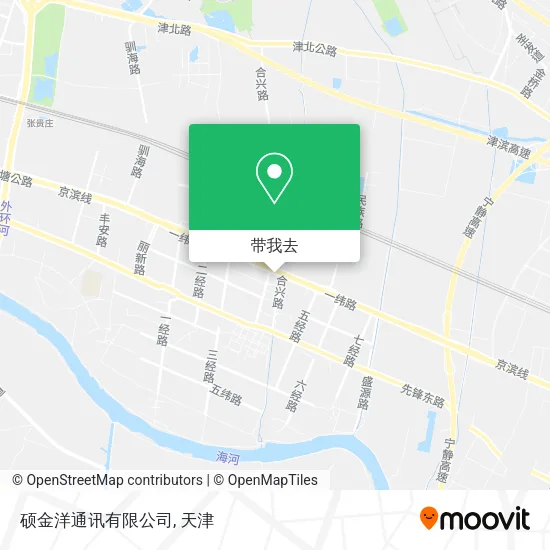 硕金洋通讯有限公司地图