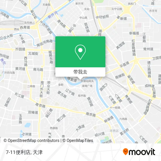7-11便利店地图