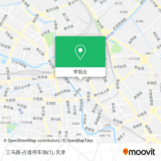 三马路-占道停车场(1)地图
