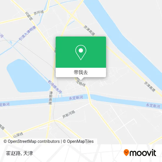 霍赵路地图