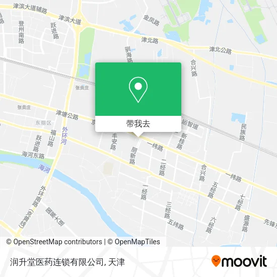 润升堂医药连锁有限公司地图