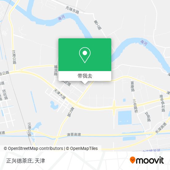 正兴德茶庄地图