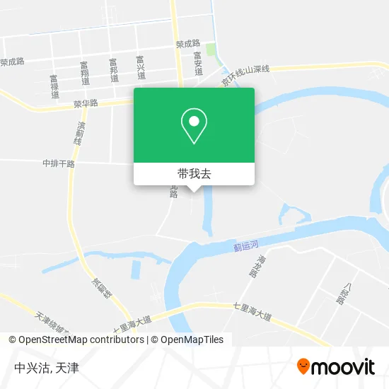 中兴沽地图