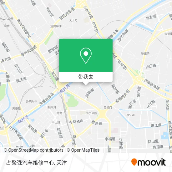 占聚强汽车维修中心地图