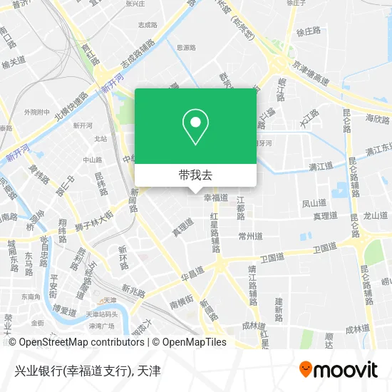兴业银行(幸福道支行)地图