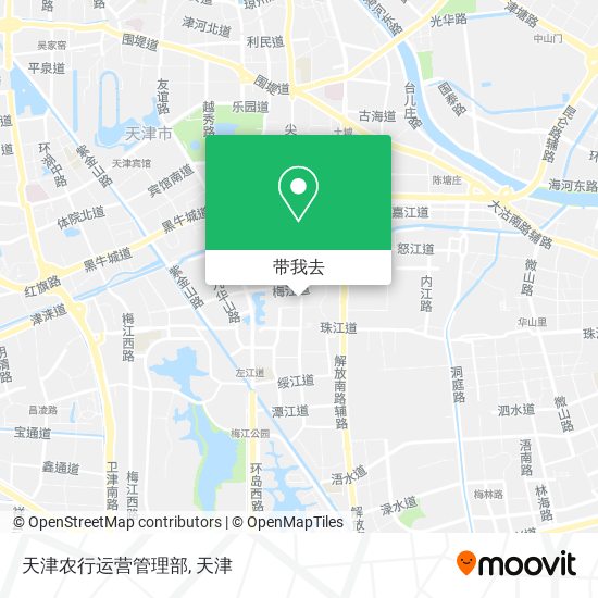 天津农行运营管理部地图