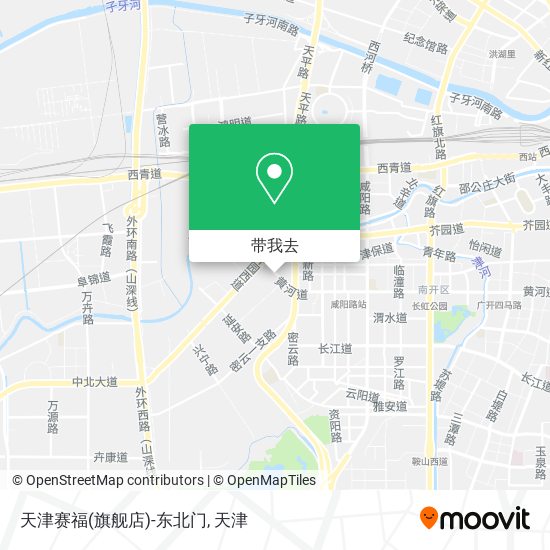 天津赛福(旗舰店)-东北门地图