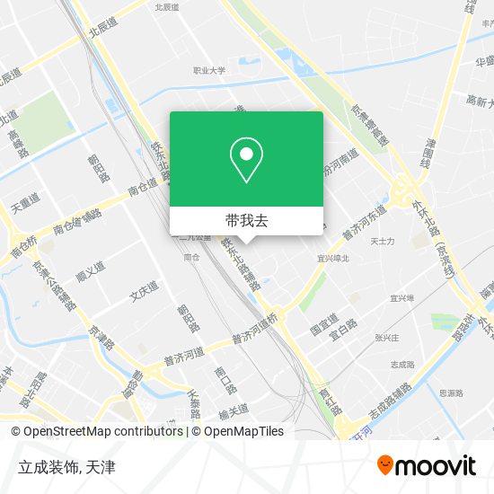 立成装饰地图