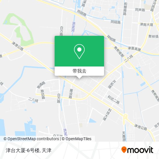 津台大厦-6号楼地图