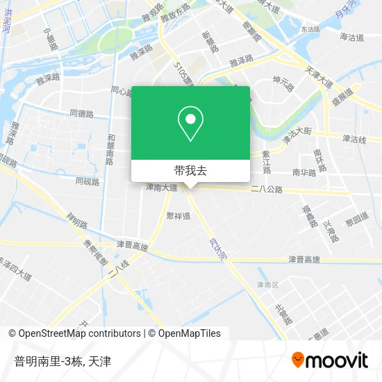 普明南里-3栋地图