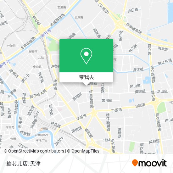 糖芯儿店地图