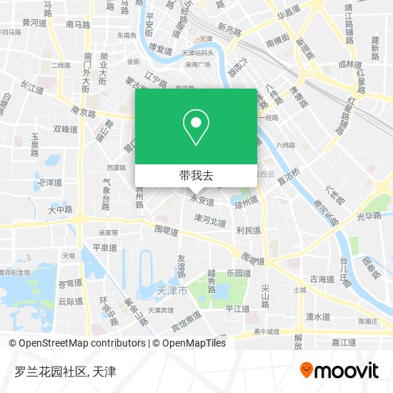 罗兰花园社区地图