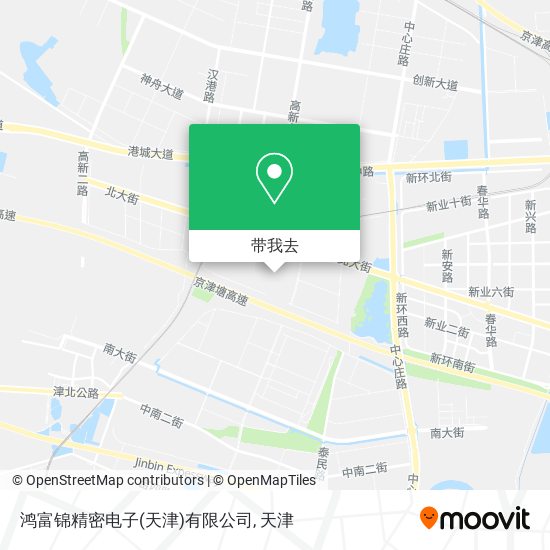 鸿富锦精密电子(天津)有限公司地图