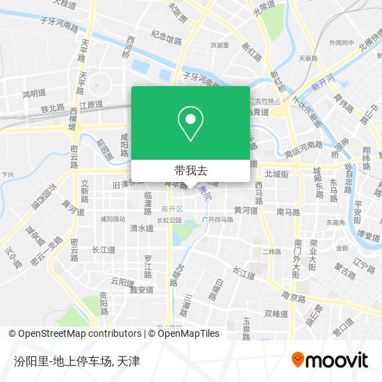 汾阳里-地上停车场地图