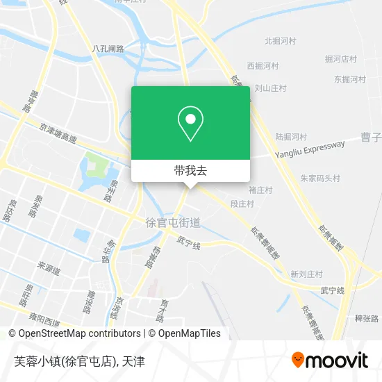 芙蓉小镇(徐官屯店)地图