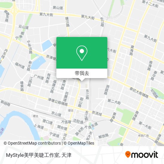 MyStyle美甲美睫工作室地图