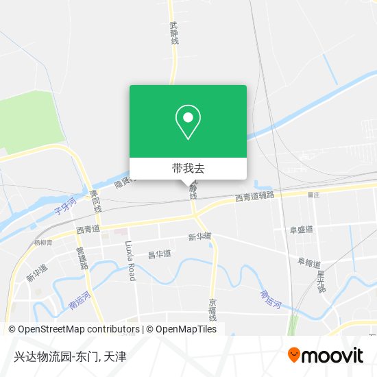 兴达物流园-东门地图