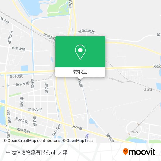 中远信达物流有限公司地图