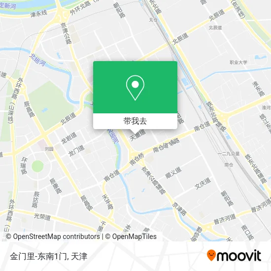 金门里-东南1门地图