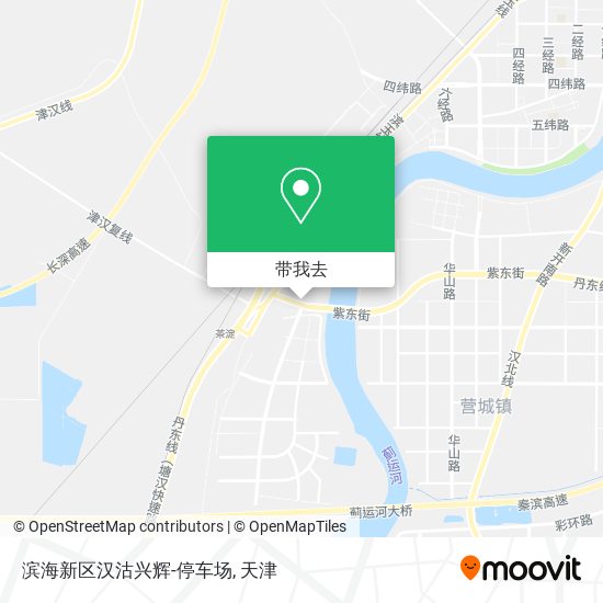 滨海新区汉沽兴辉-停车场地图