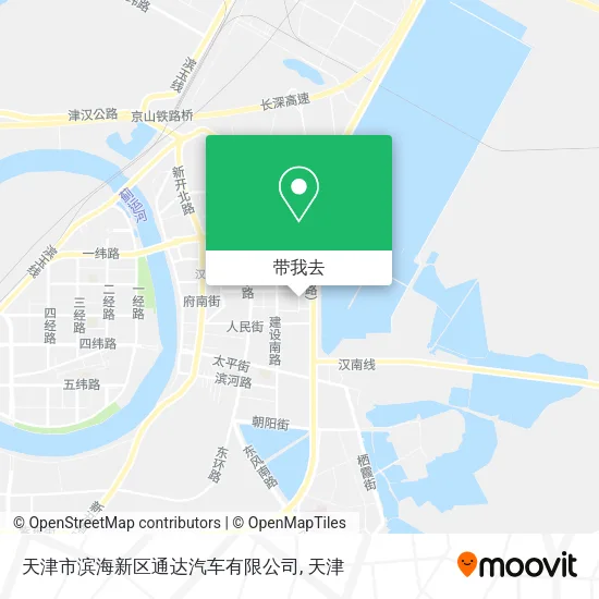 天津市滨海新区通达汽车有限公司地图