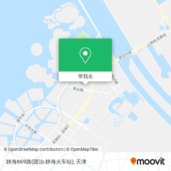 静海869路(团泊-静海火车站)地图