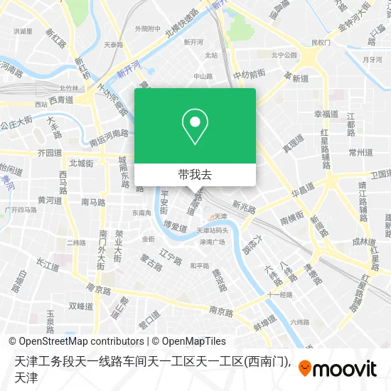 天津工务段天一线路车间天一工区天一工区(西南门)地图