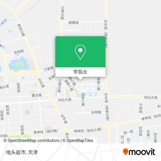地头超市地图