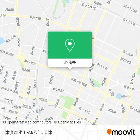 津滨杰座Ⅰ-A6号门地图
