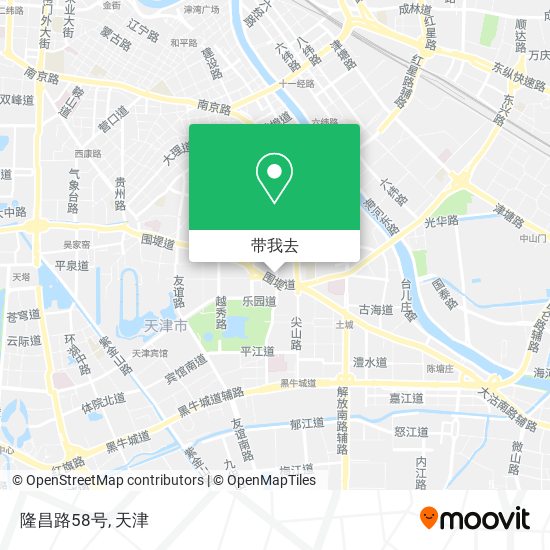 隆昌路58号地图