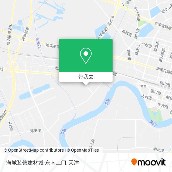 海城装饰建材城-东南二门地图
