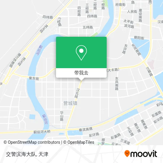交警滨海大队地图