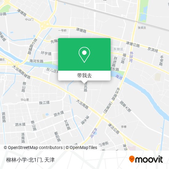 柳林小学-北1门地图