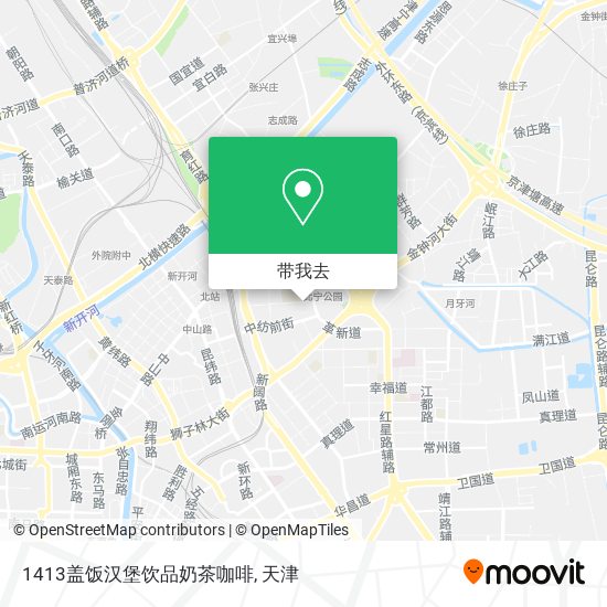 1413盖饭汉堡饮品奶茶咖啡地图