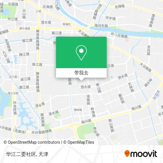 华江二委社区地图