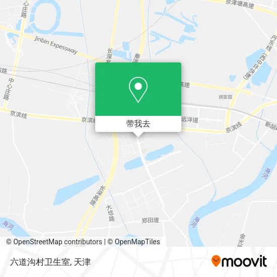 六道沟村卫生室地图