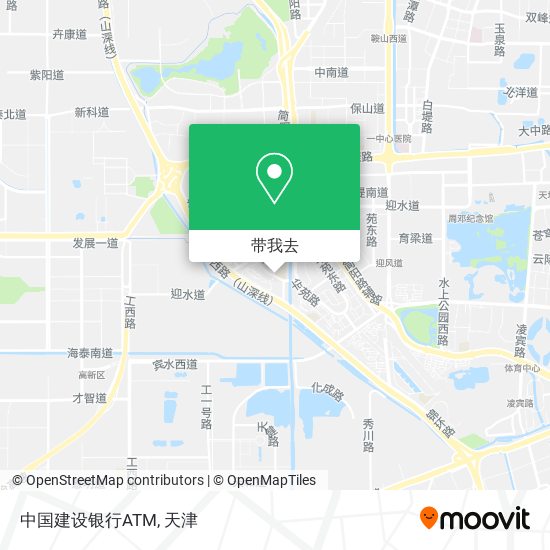 中国建设银行ATM地图