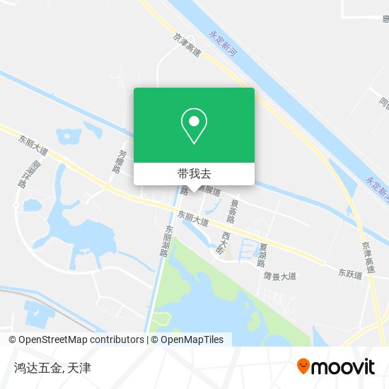 鸿达五金地图