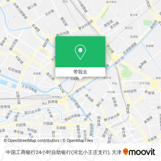 中国工商银行24小时自助银行(河北小王庄支行)地图