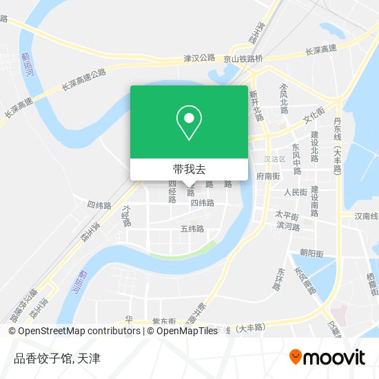 品香饺子馆地图